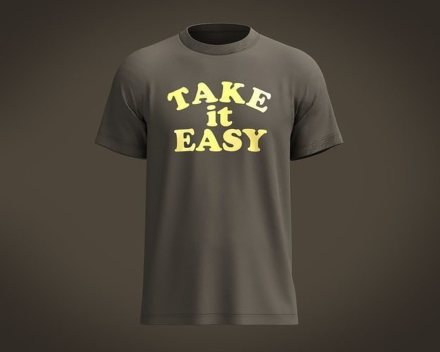 T-Shirt TAKE ME 3D model