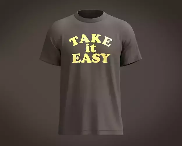 T-Shirt TAKE ME 3D model