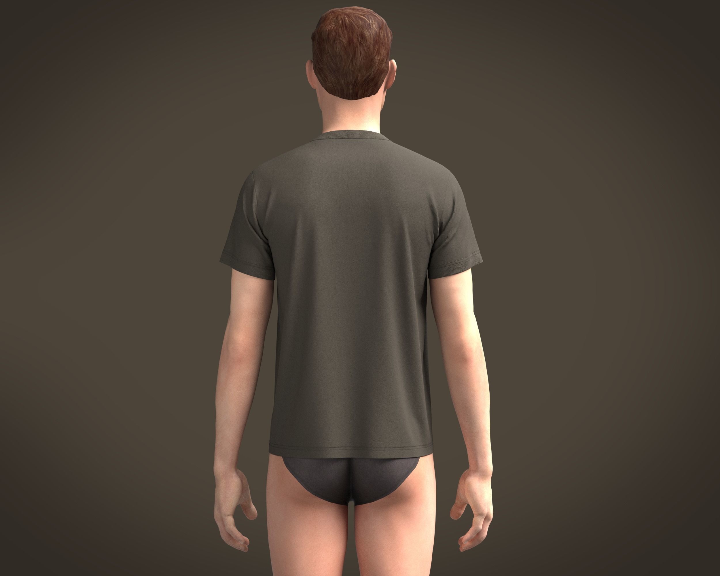 T-Shirt TAKE ME 3D model_7