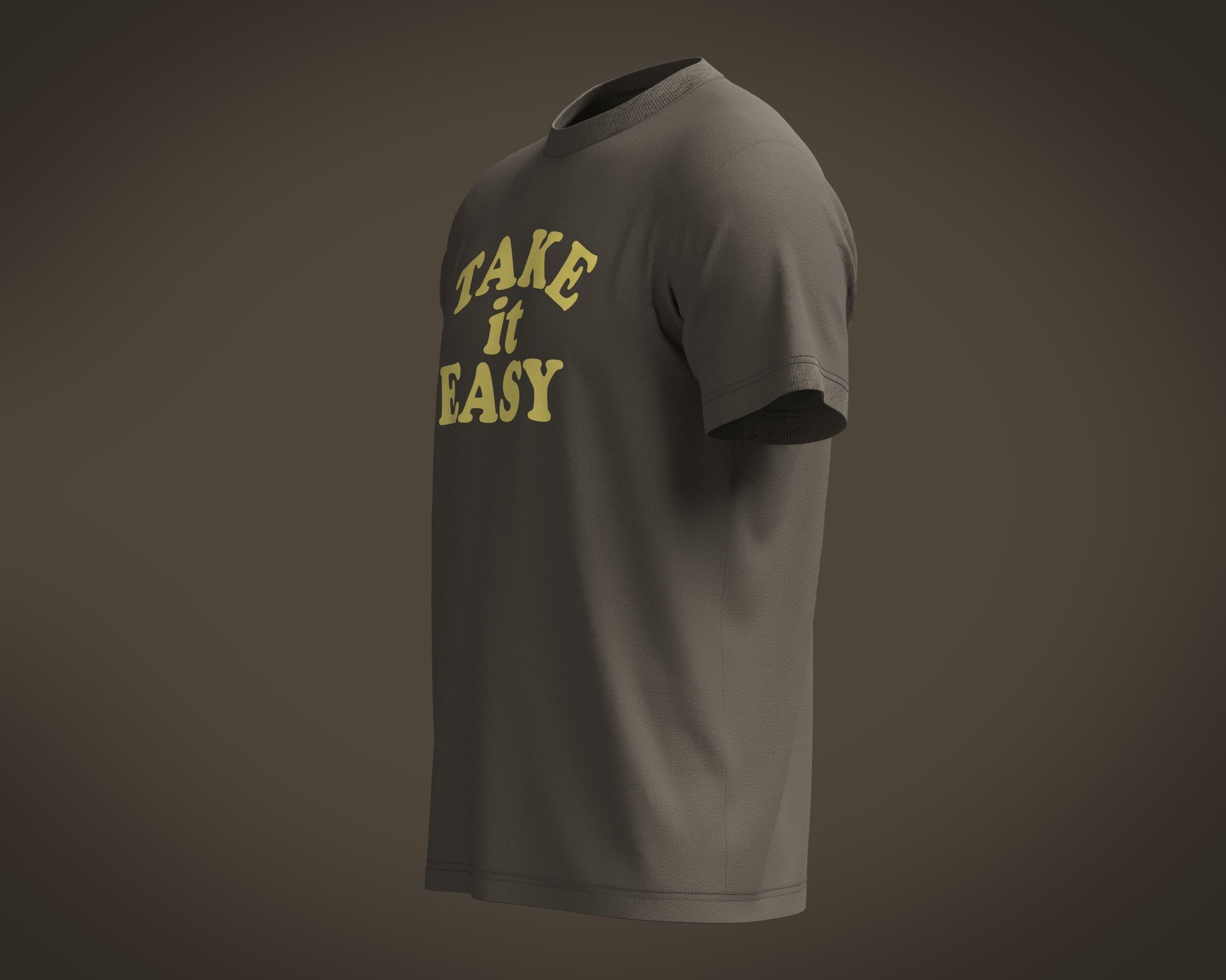 T-Shirt TAKE ME 3D model_6