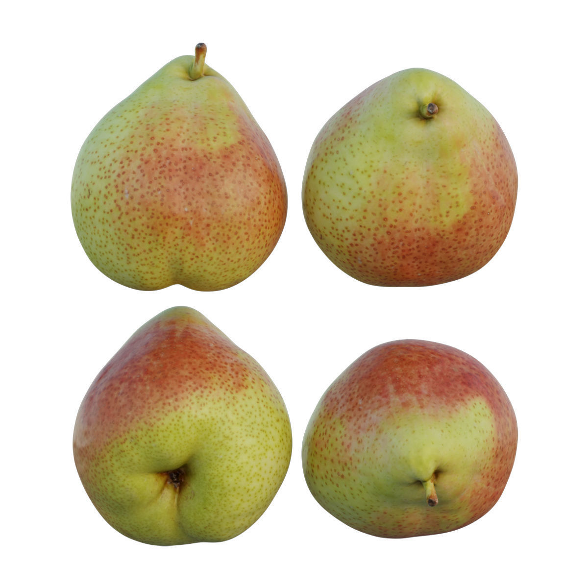 Cheeky pear 02 3D model_5