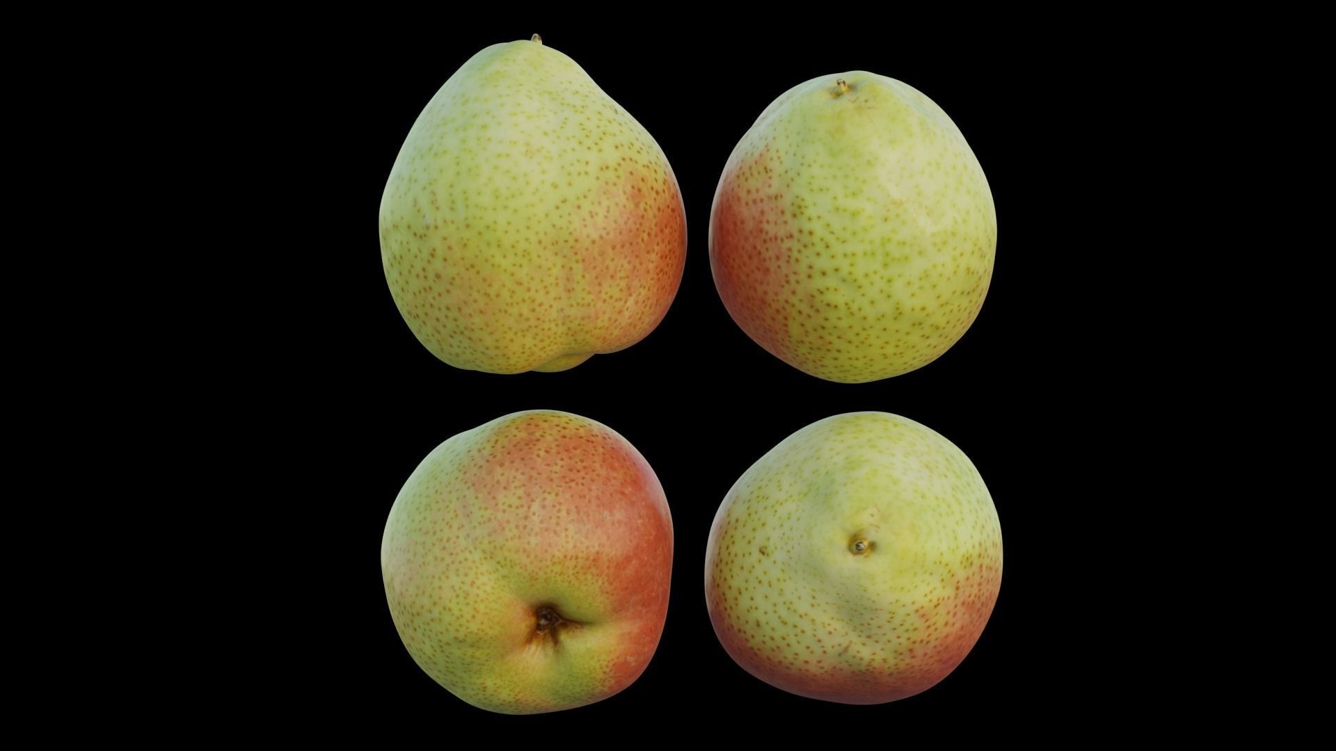 Cheeky pear 02 3D model_13