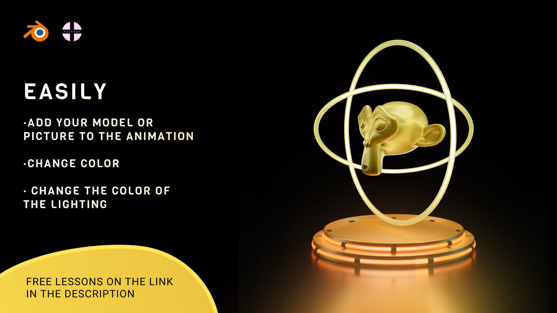 NFT PODIUM animated template for Blender 3D model_5