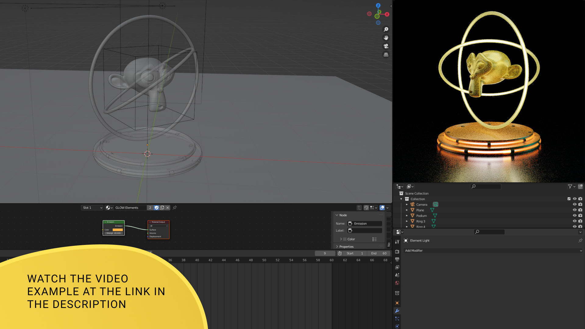 NFT PODIUM animated template for Blender 3D model_6