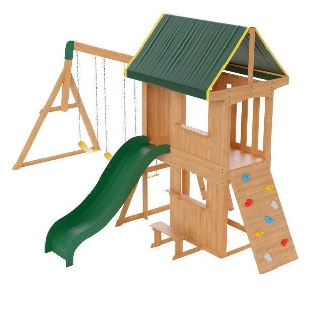 Kids Play Area Low-poly 3D model_1
