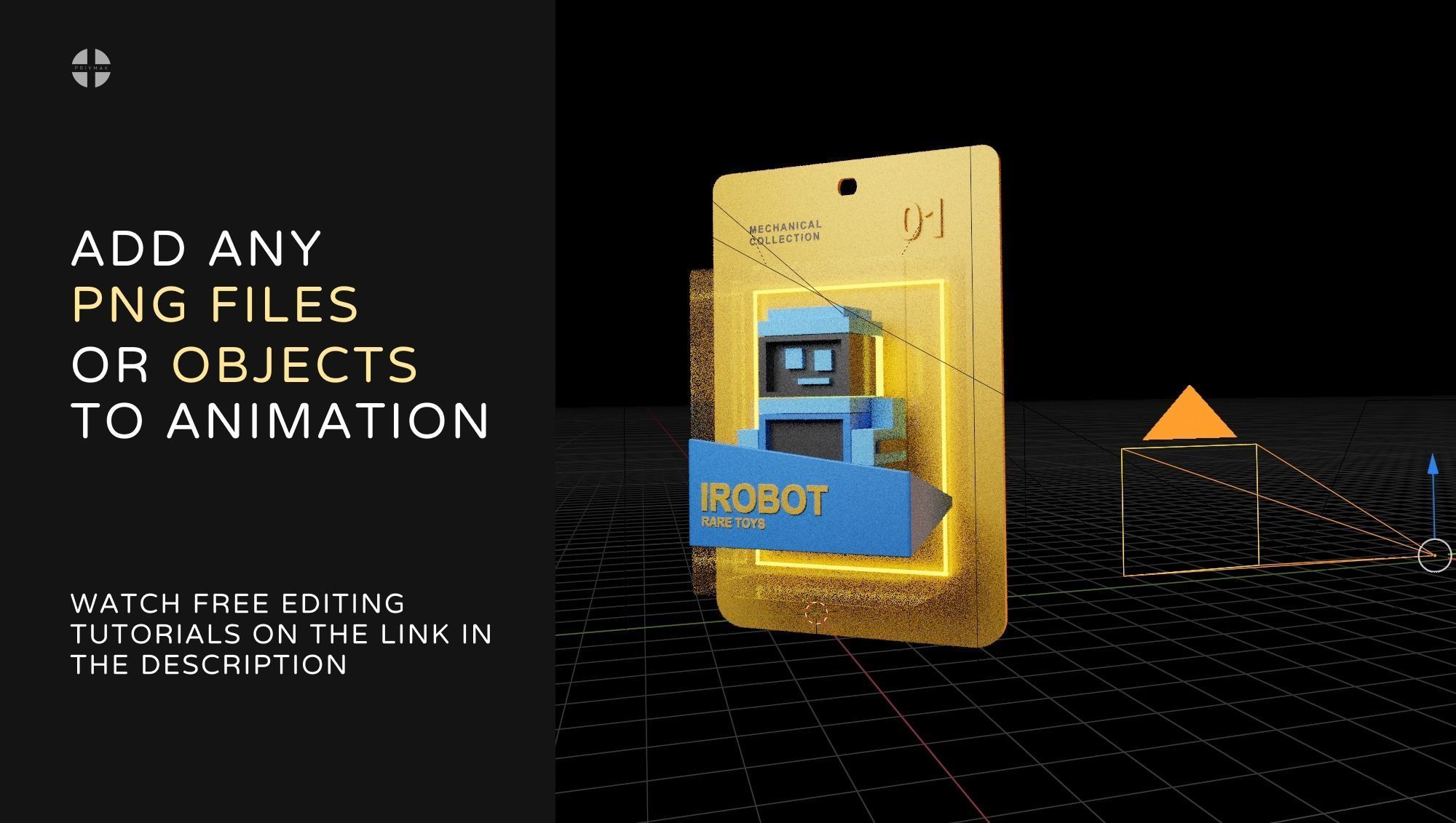 NFT TOY BOX template for Blender  3D model_3