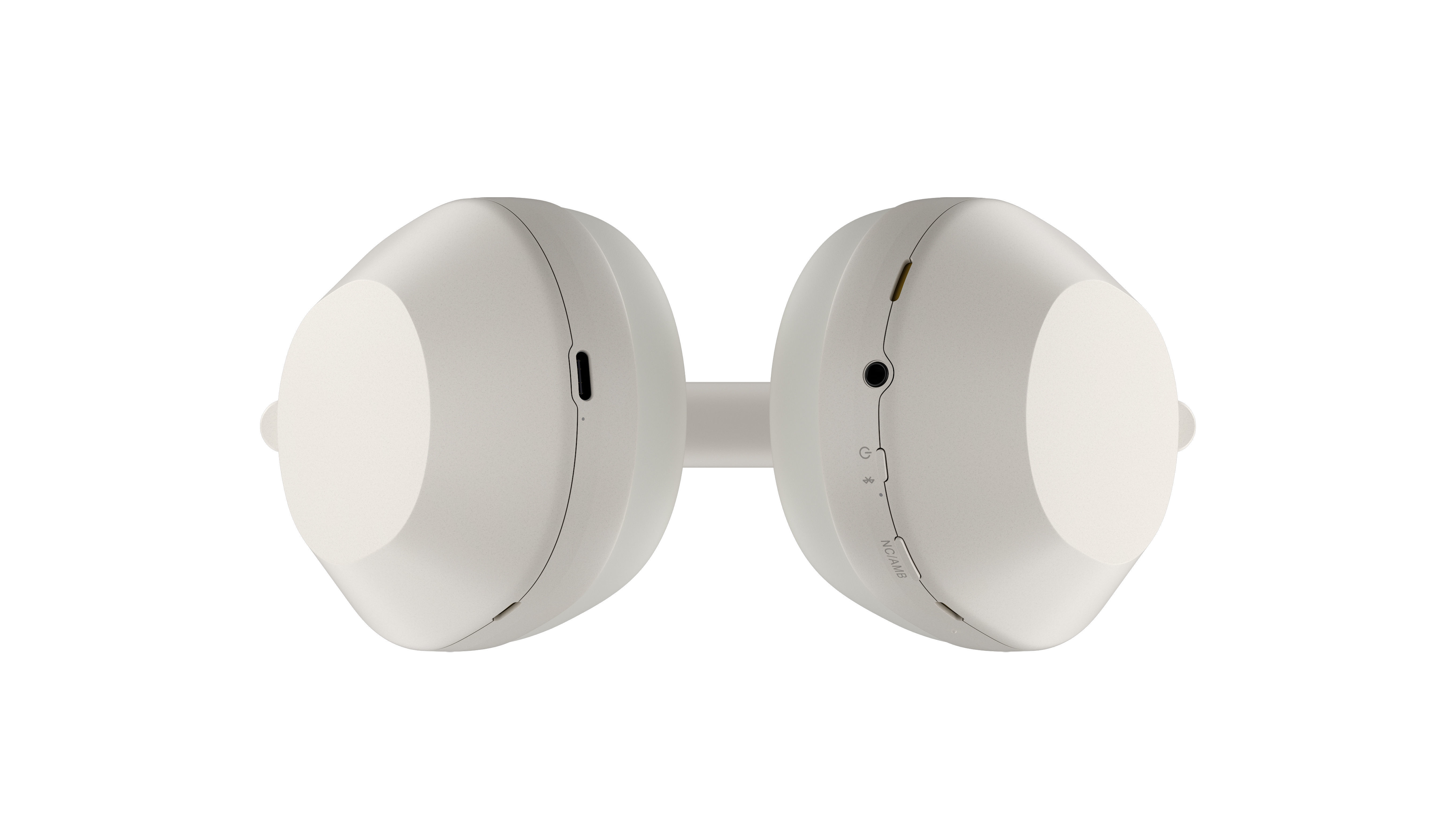 Headphone Sony WH - 1000XM5 Beige 3D model_6