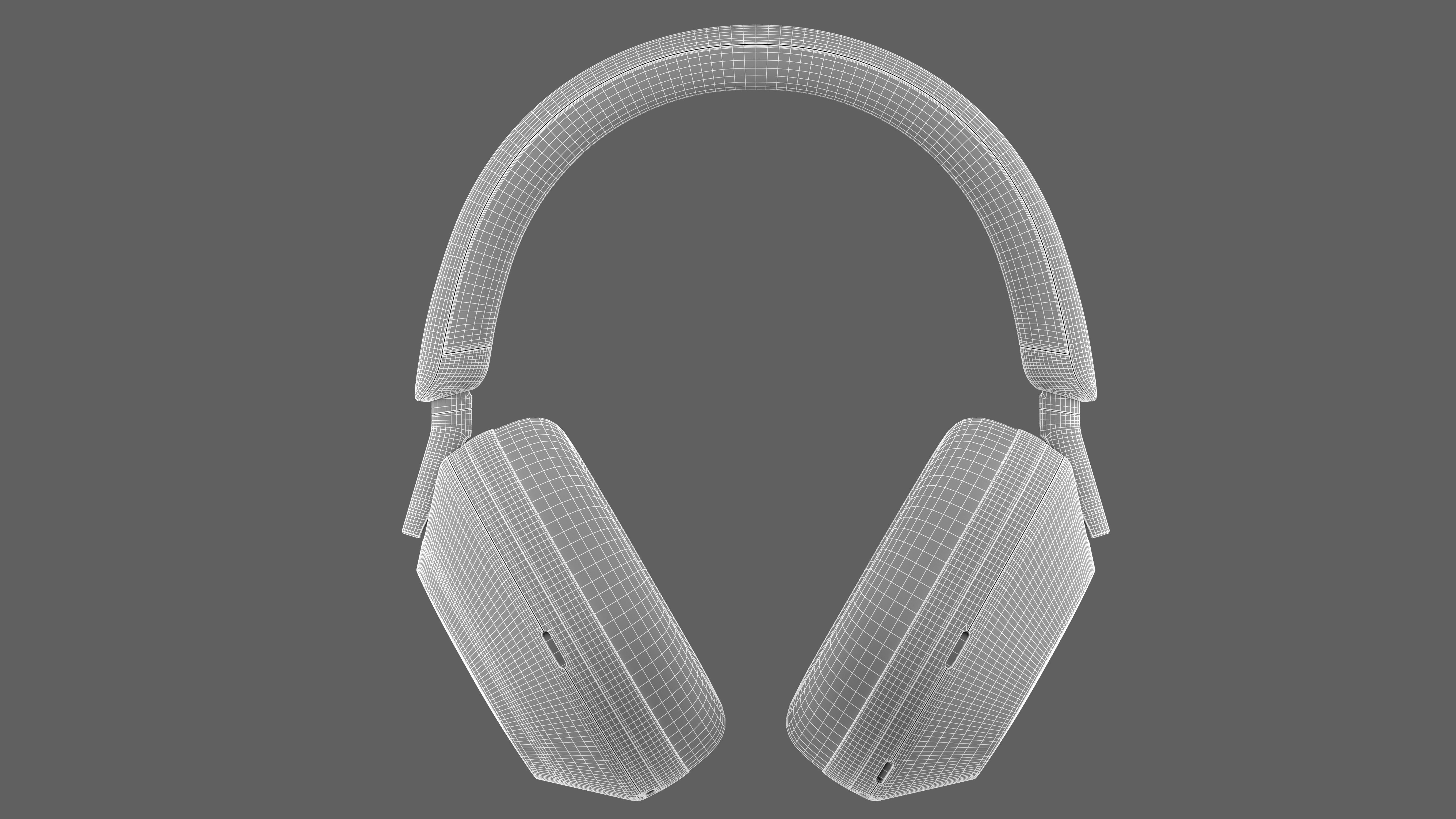 Headphone Sony WH - 1000XM5 Beige 3D model_12