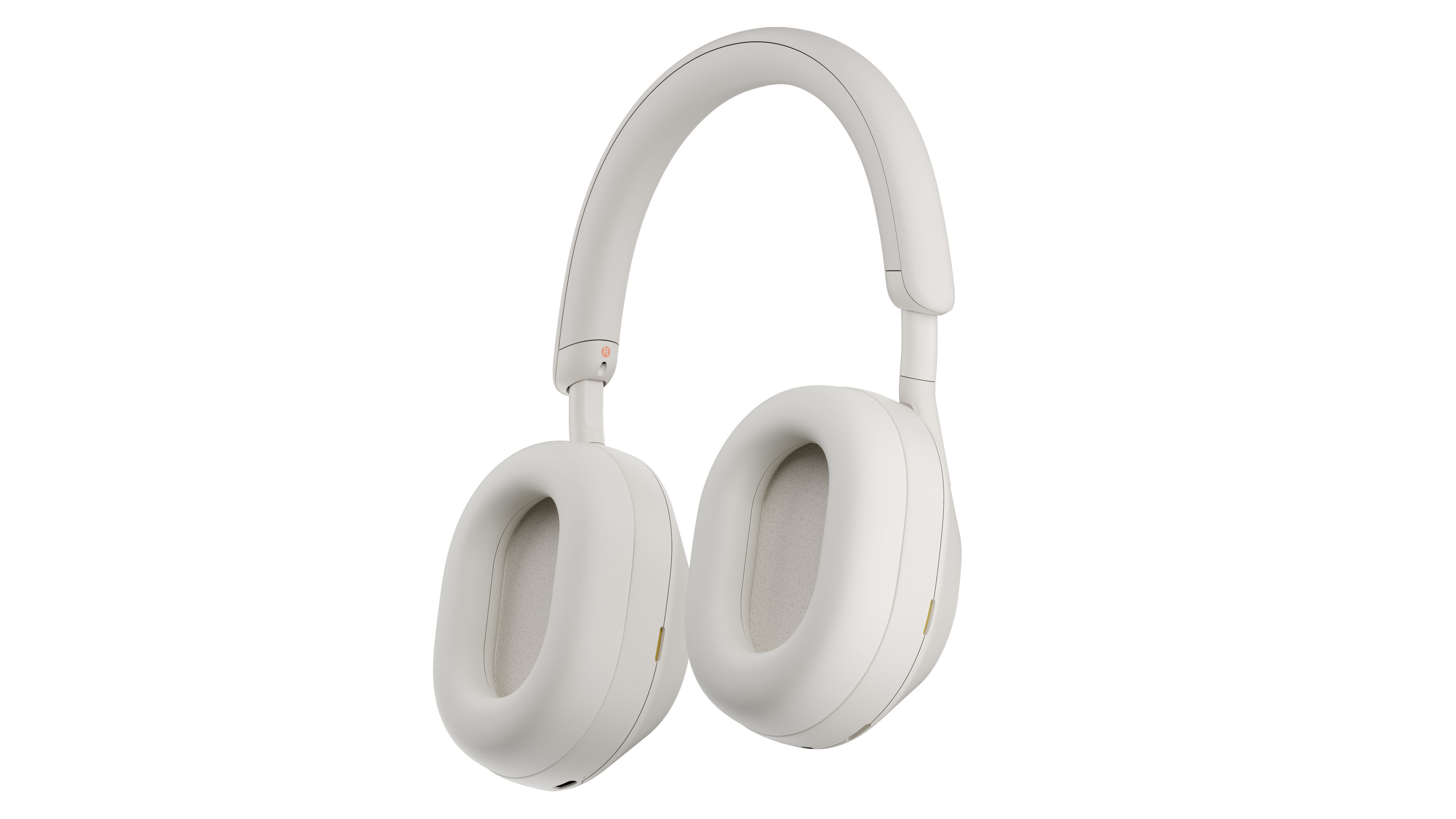 Headphone Sony WH - 1000XM5 Beige 3D model_7