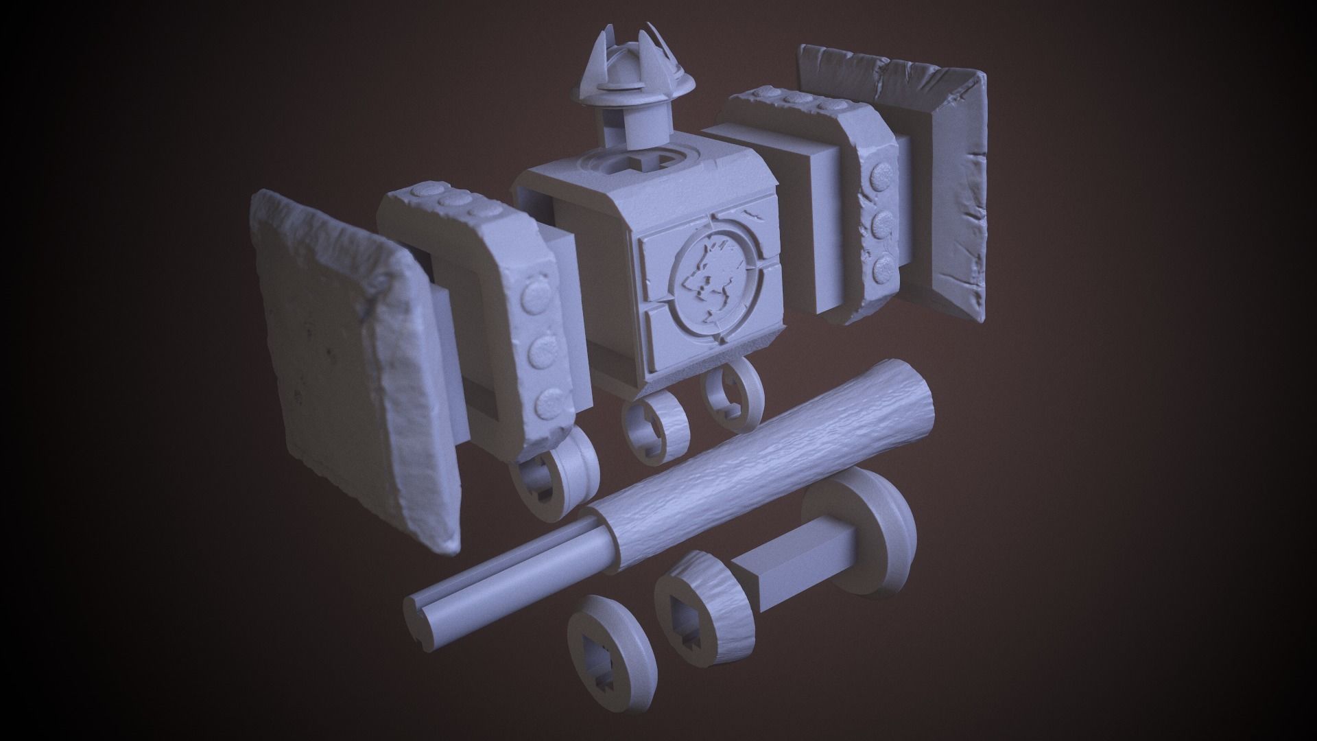 Doomhammer Warcraft 3D printable 3D print model_9
