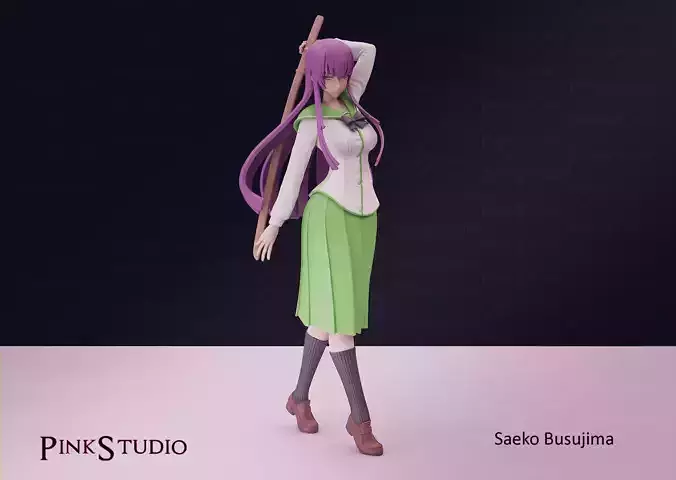 High school of the dead - HOTD - Saeko busujima 3D print model