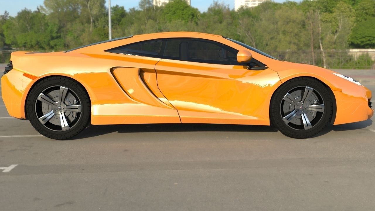 McLaren mp4 2011 3D model_6