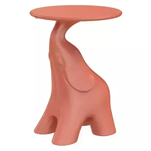 Qeeboo PAKI Polyethylene coffee table 3D model