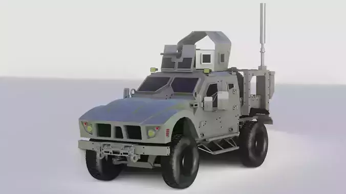 Oshkosh M-ATV Military Jeep 3D Print Model 3D print model