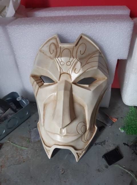 Jhin Mask 3D Printable 3D print model_5