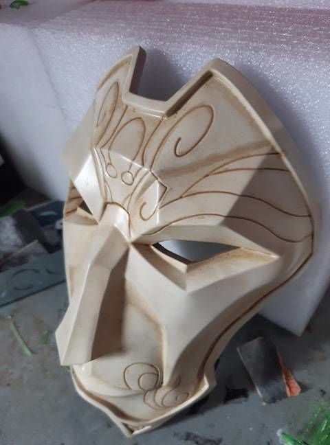 Jhin Mask 3D Printable 3D print model_6