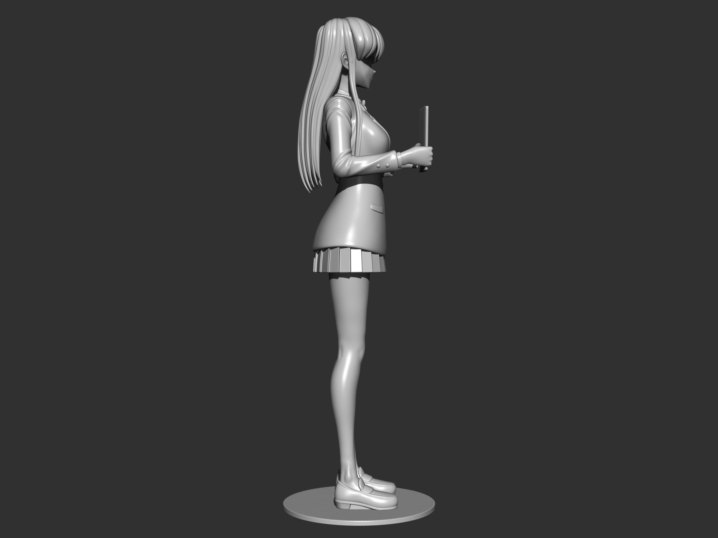 Komi Shouko figure 3d 3D print model_15