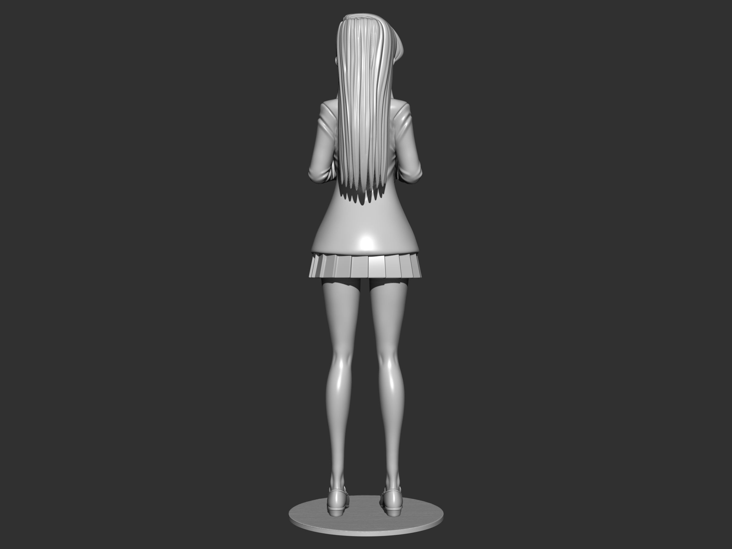 Komi Shouko figure 3d 3D print model_16