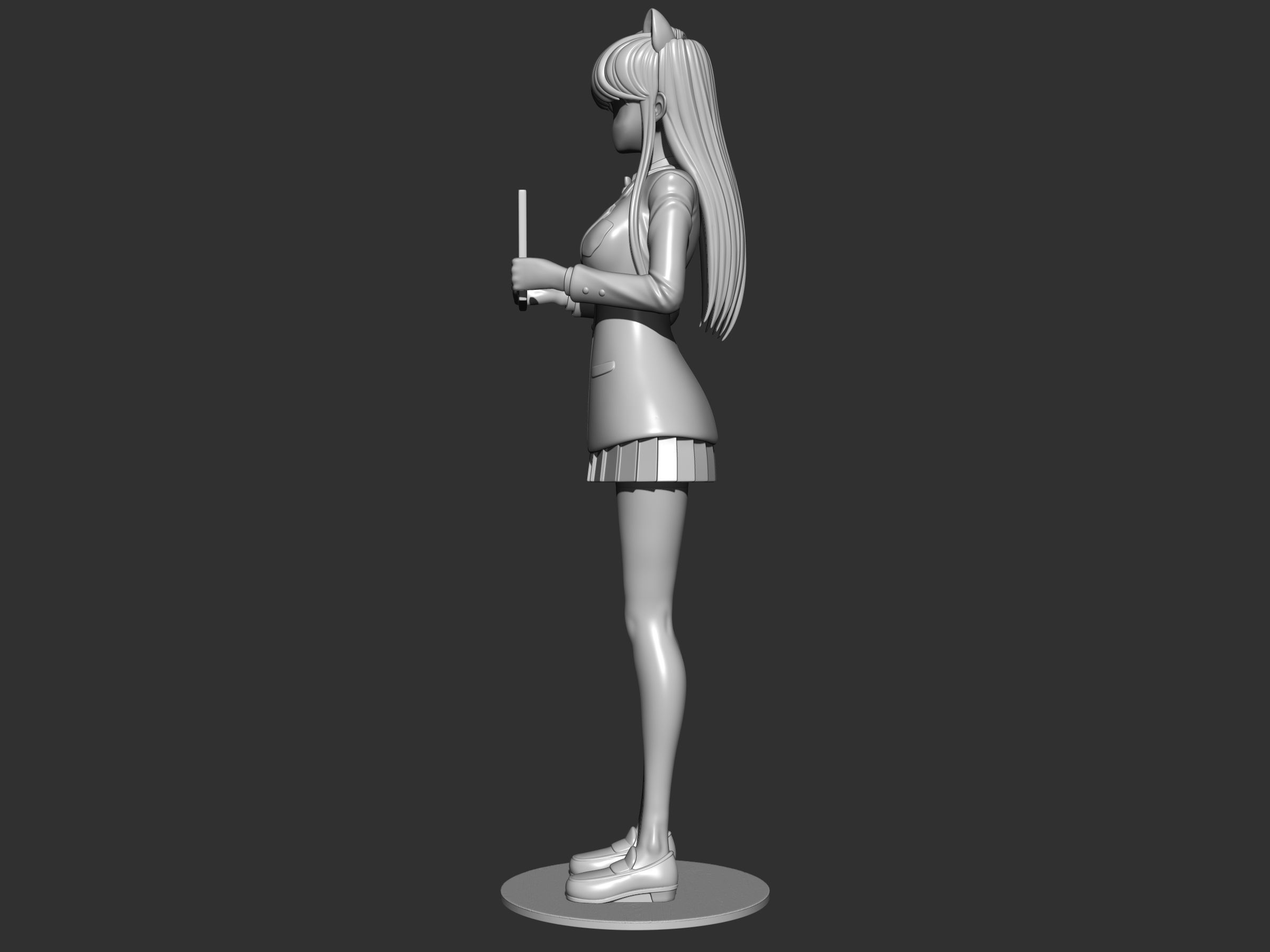 Komi Shouko figure 3d 3D print model_17