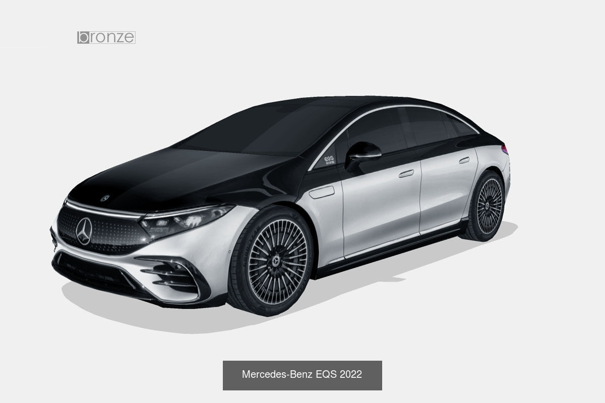 Mercedes-Benz EQ 5 car colection 3D Model Collection_18