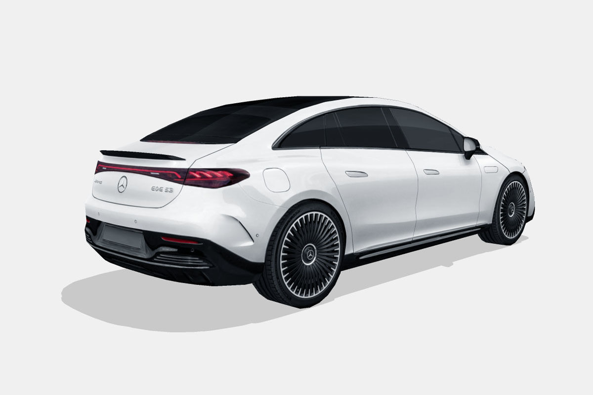 Mercedes-Benz EQ 5 car colection 3D Model Collection_15