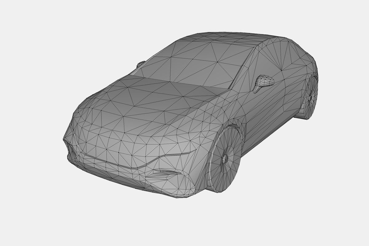 Mercedes-Benz EQ 5 car colection 3D Model Collection_16