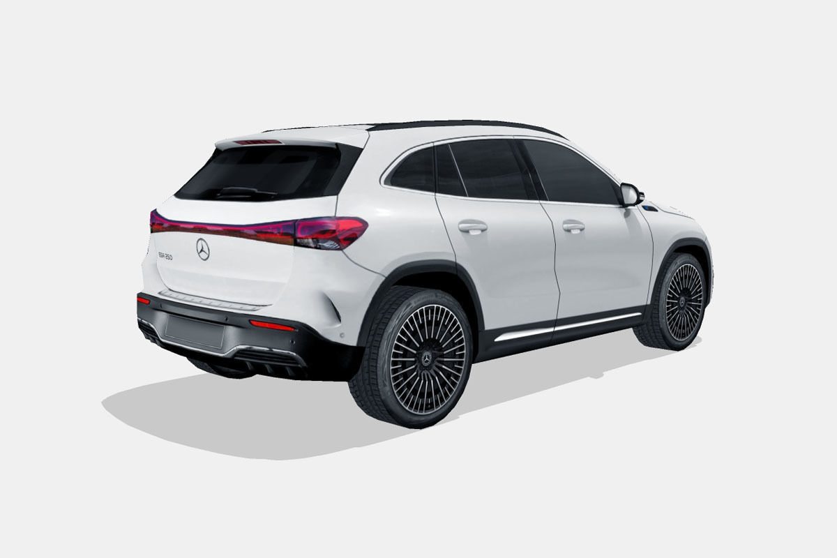 Mercedes-Benz EQ 5 car colection 3D Model Collection_7