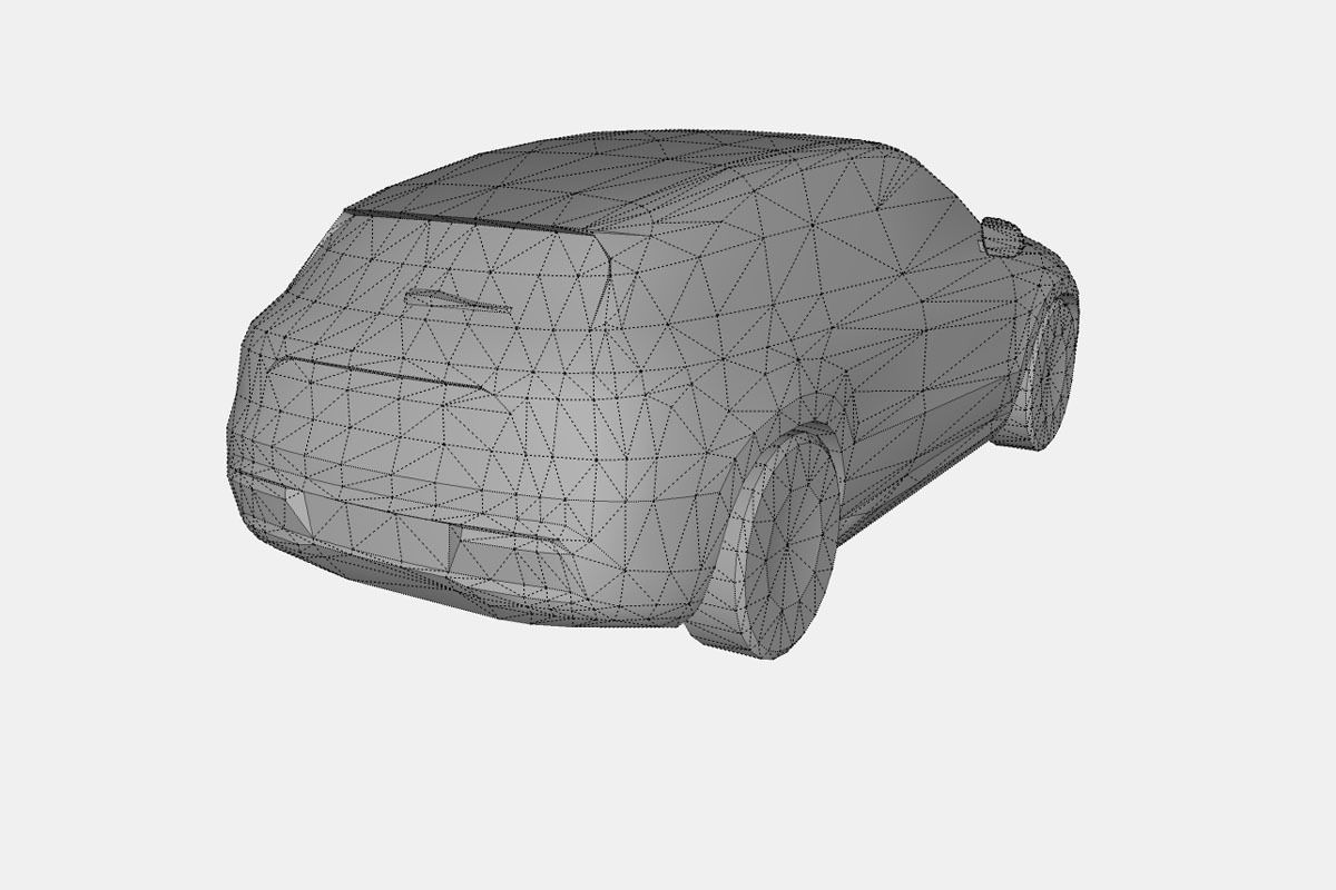 Mercedes-Benz EQ 5 car colection 3D Model Collection_13