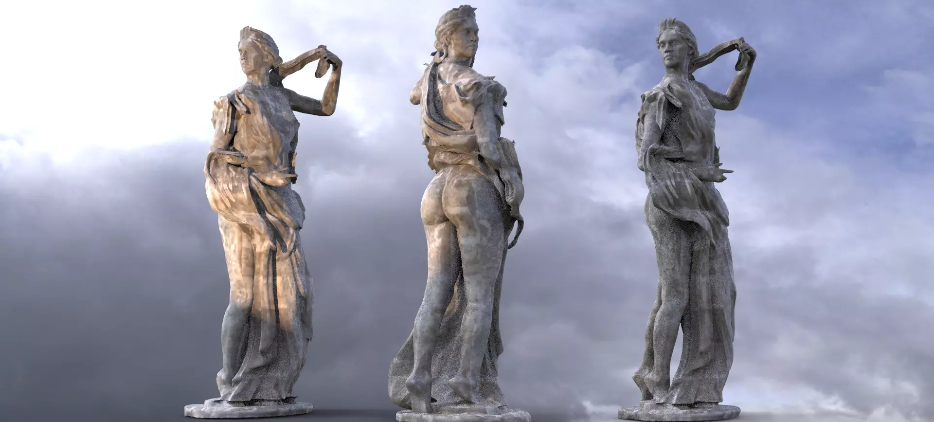 Aphrodite 3D Sculpture 3 3D model_0