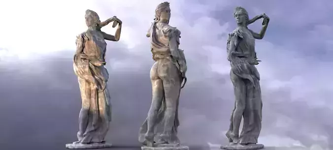 Aphrodite 3D Sculpture 3 3D model
