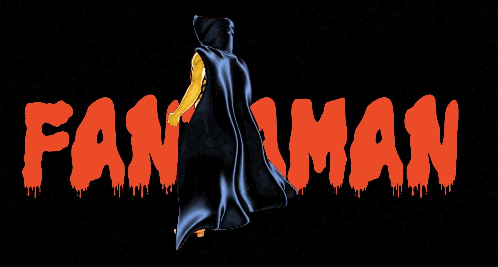 Fantaman Ogon Batto 3D print model_3