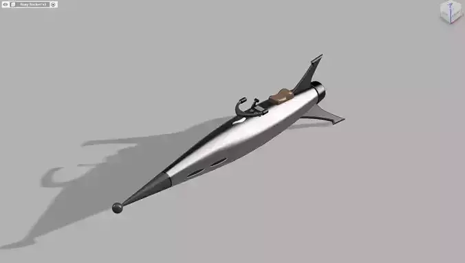 Roxys Rocket 3D print model