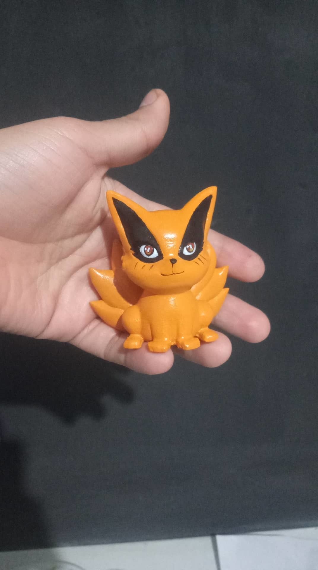 Kurama Bebe ADORNO Y LLAVERO 3D print model_7