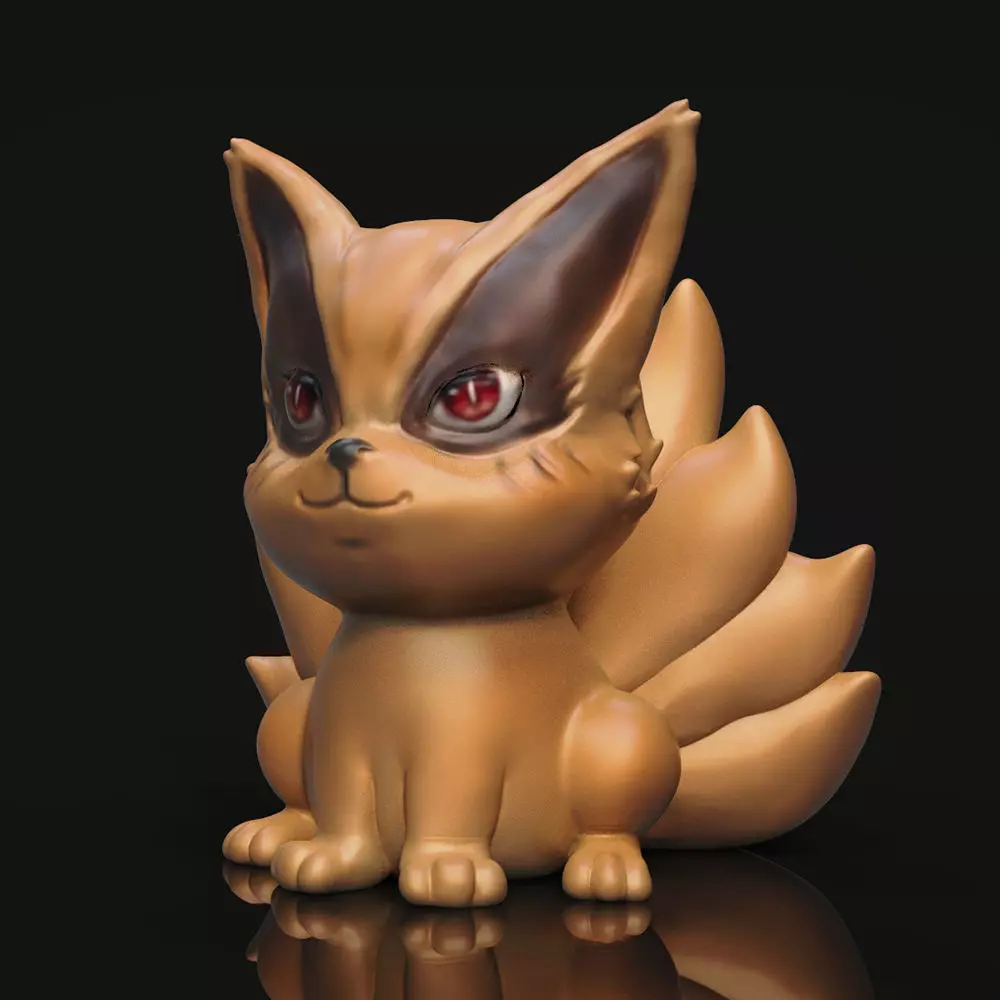 Kurama Bebe ADORNO Y LLAVERO 3D print model_0