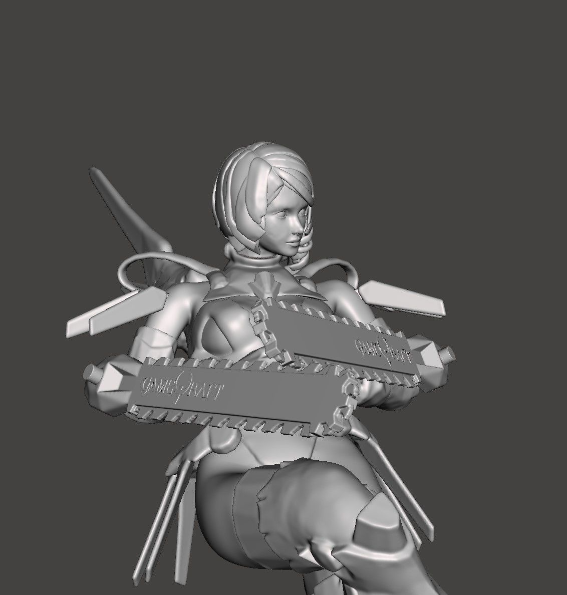 ALISA BOSCONOVITCH -TEKKEN 7 taunt  HI-Poly STL for 3D printing 3D print model_8