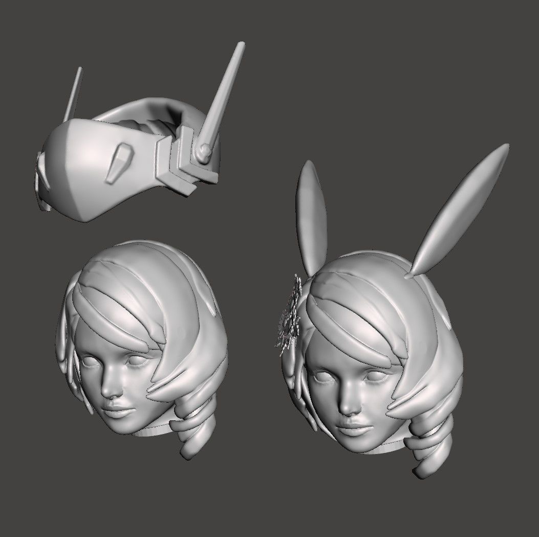 ALISA BOSCONOVITCH -TEKKEN 7 taunt  HI-Poly STL for 3D printing 3D print model_12