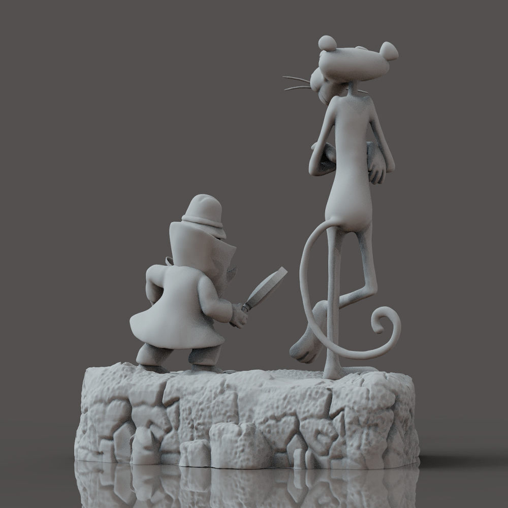 La Pantera Rosa 3D print model_3