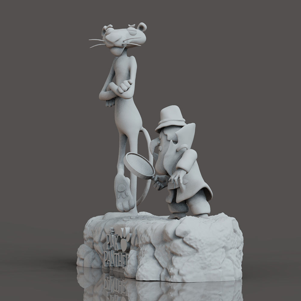 La Pantera Rosa 3D print model_2