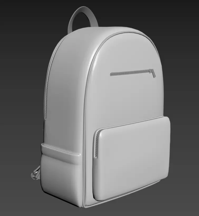 bag backpack Free 3D model_0