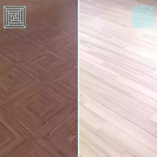 Parquet - Laminate - Wooden floor 2 in 1