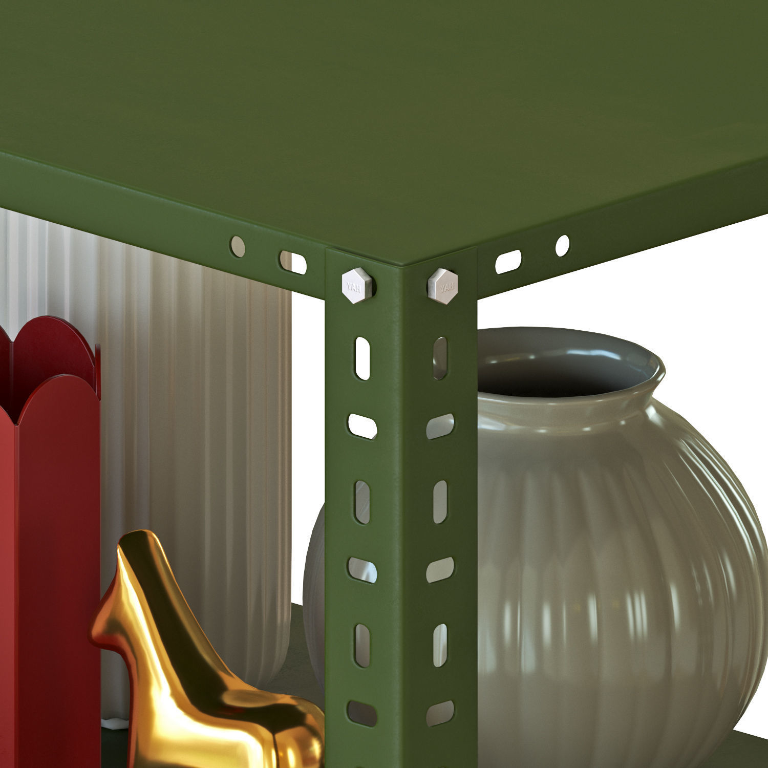 Hay Shelving Unit 2 3D model_1