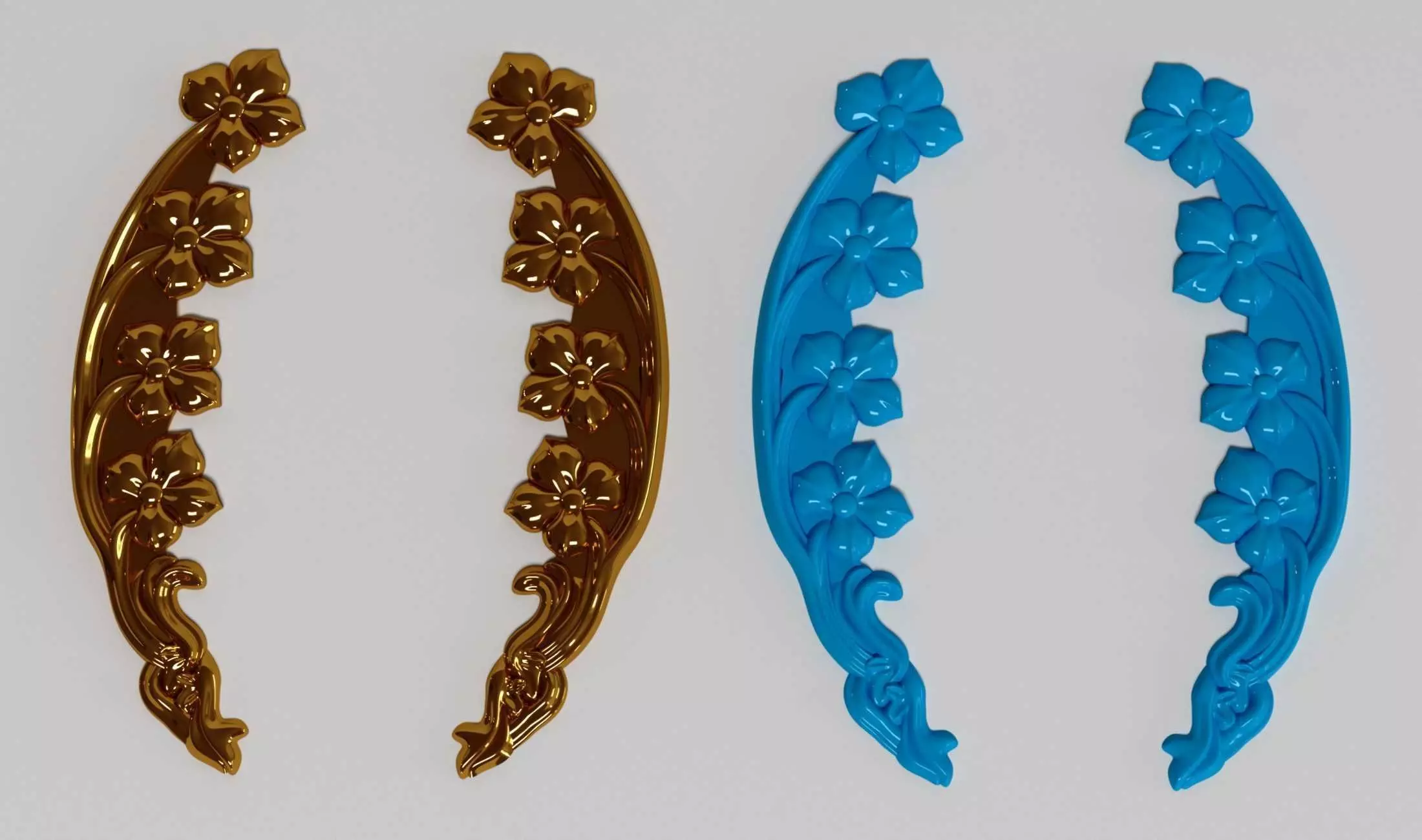 iron pattern 3D print model_0