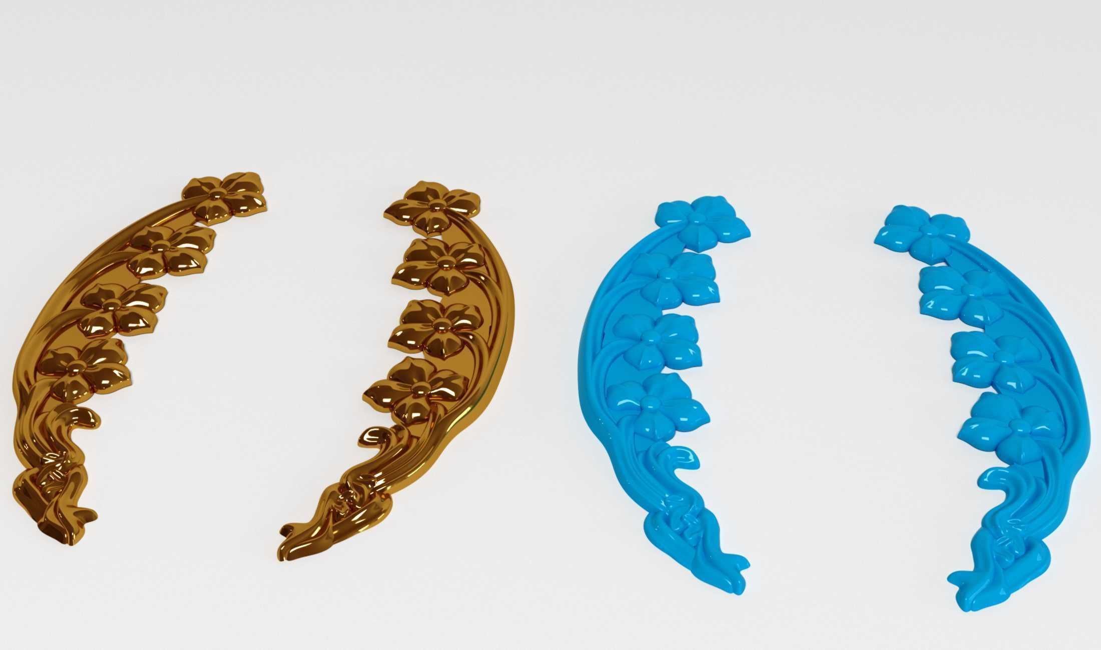 iron pattern 3D print model_1