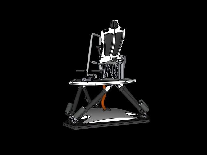 Flight simulator  3D print model