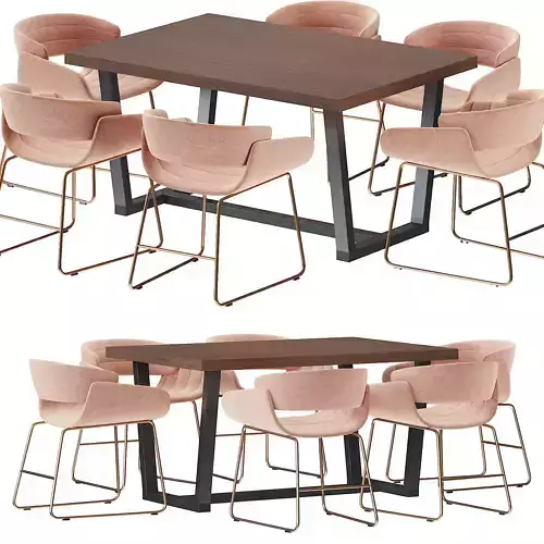 BLU DOT RACER DINING table