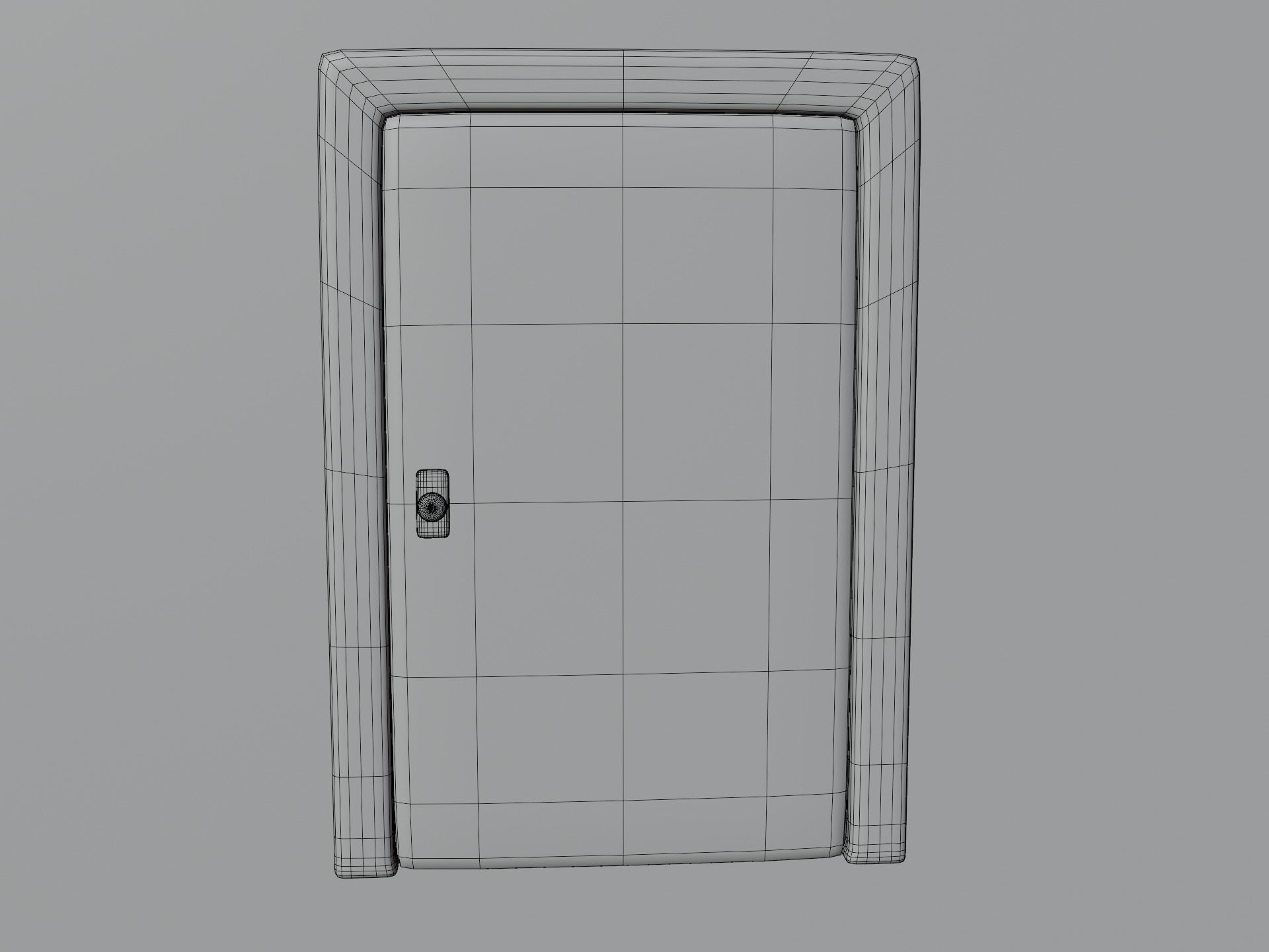 Cartoon Doors Collection 1 Low-poly 3D model_25