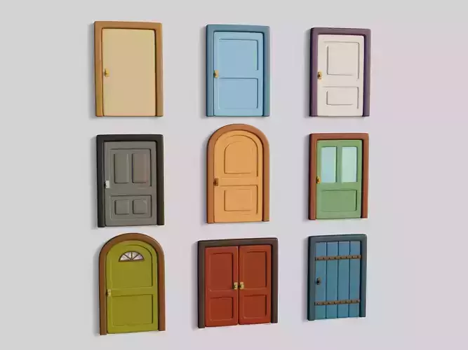 Cartoon Doors Collection 1