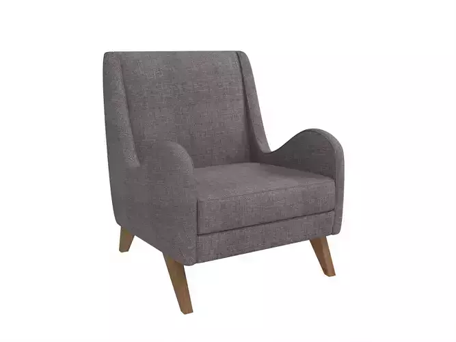Tusk Occasional Chair with Armrest replicated