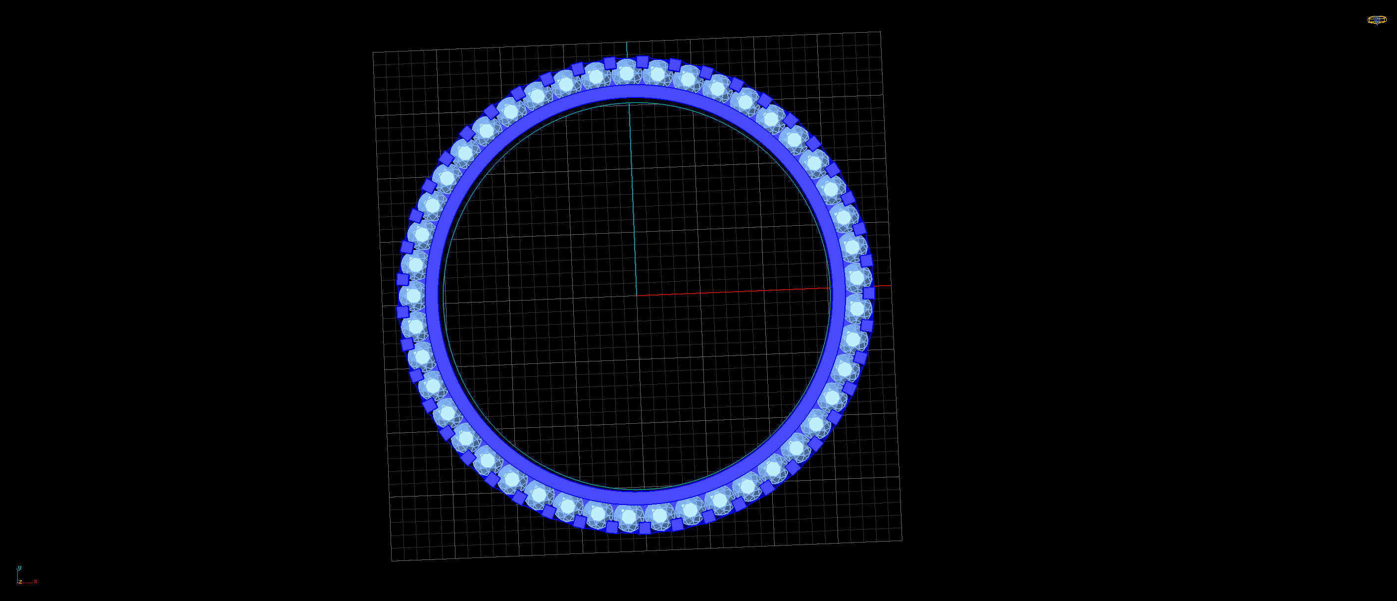 36mm Rolex Compatible Diamond Bezel 2ct 3D print model_7