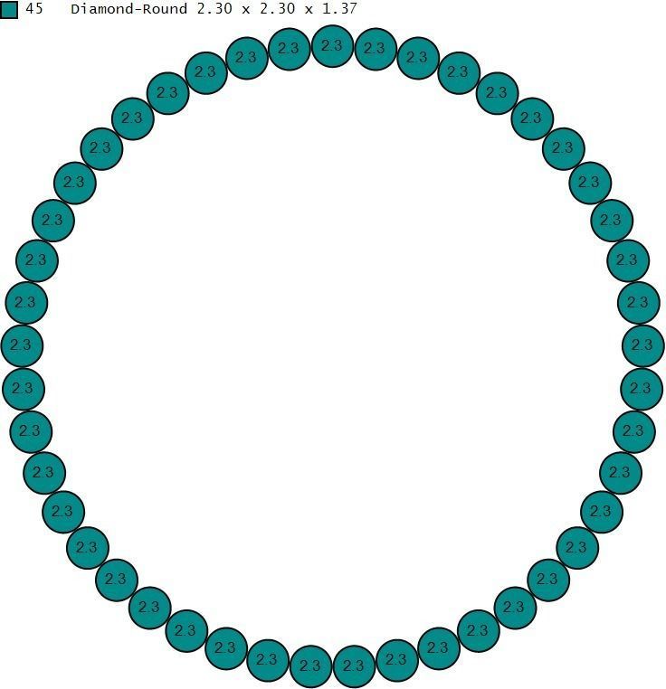 36mm Rolex Compatible Diamond Bezel 2ct 3D print model_5